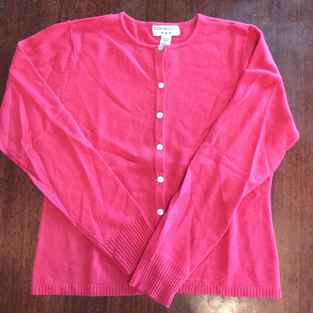 Coming tonight Samon cashmere Cardigan